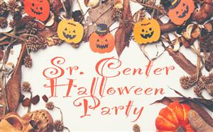 Sr. Center Halloween Party