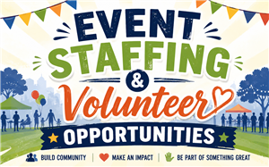 Event Staffing & Volunteer Opportunities