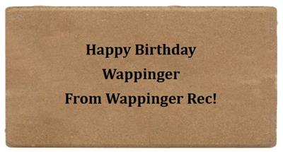 Wappinger 150 Commemorative Brick